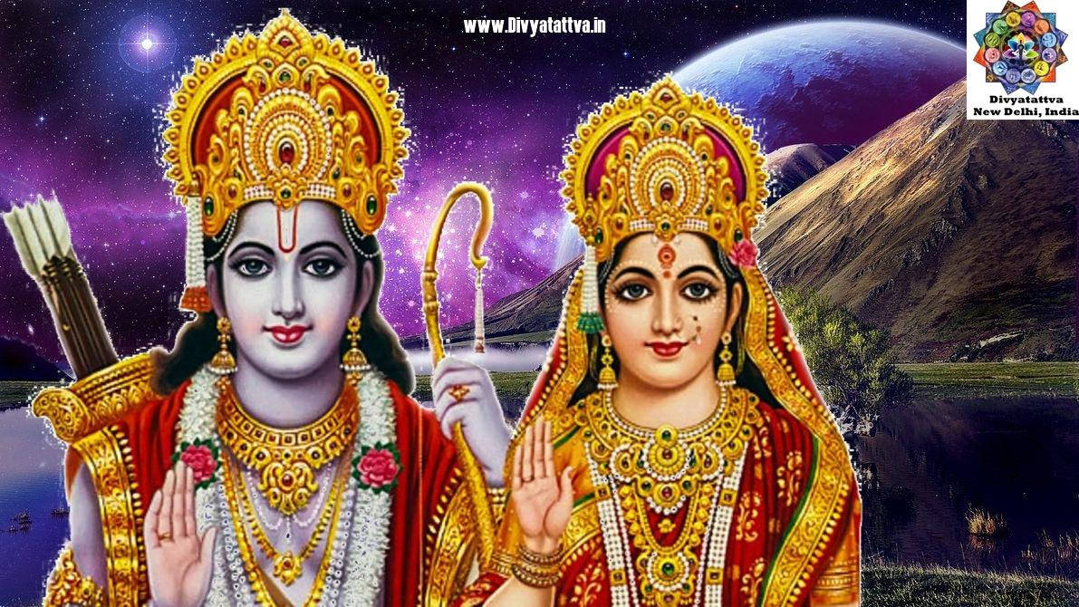 Download Ram Sita Divyatattva Astrology Wallpaper | Wallpapers.com