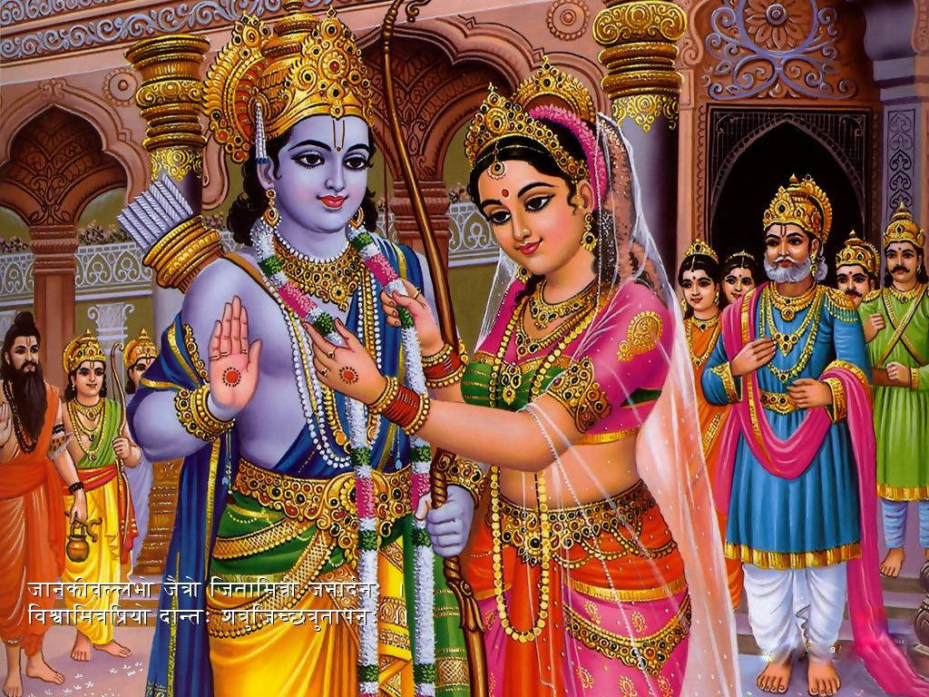 Ram Sita Marriage Wallpaper