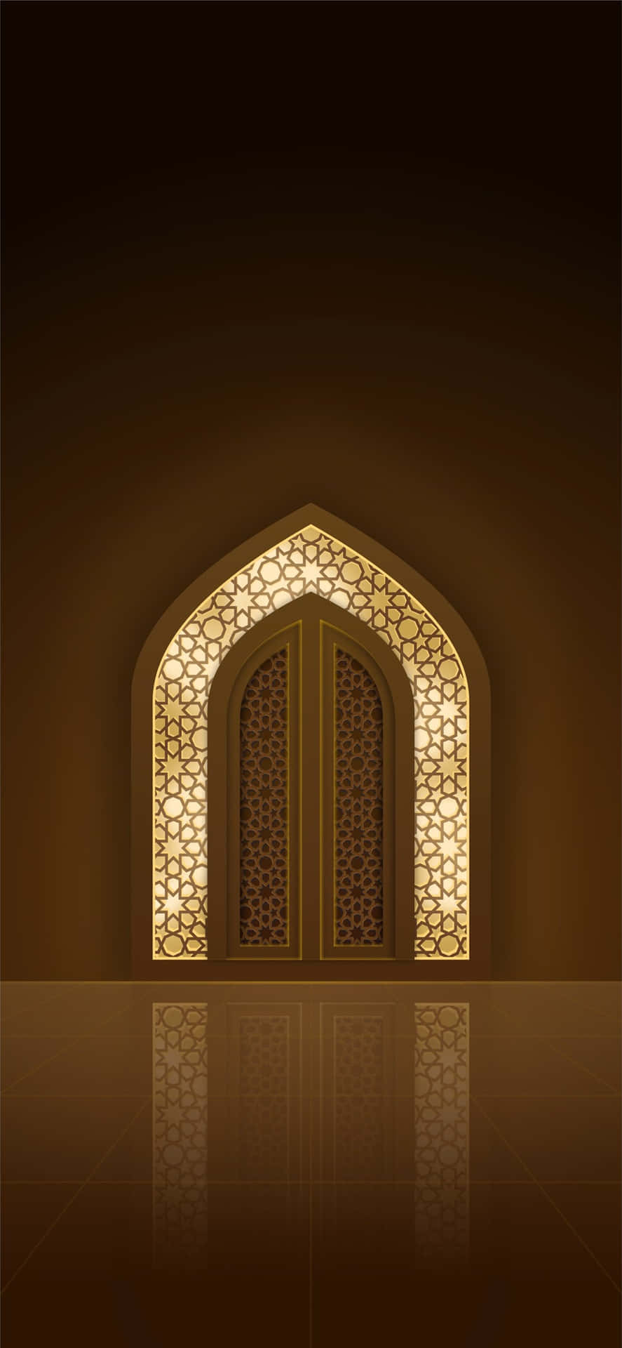 Ramadan Archway Illumination Wallpaper