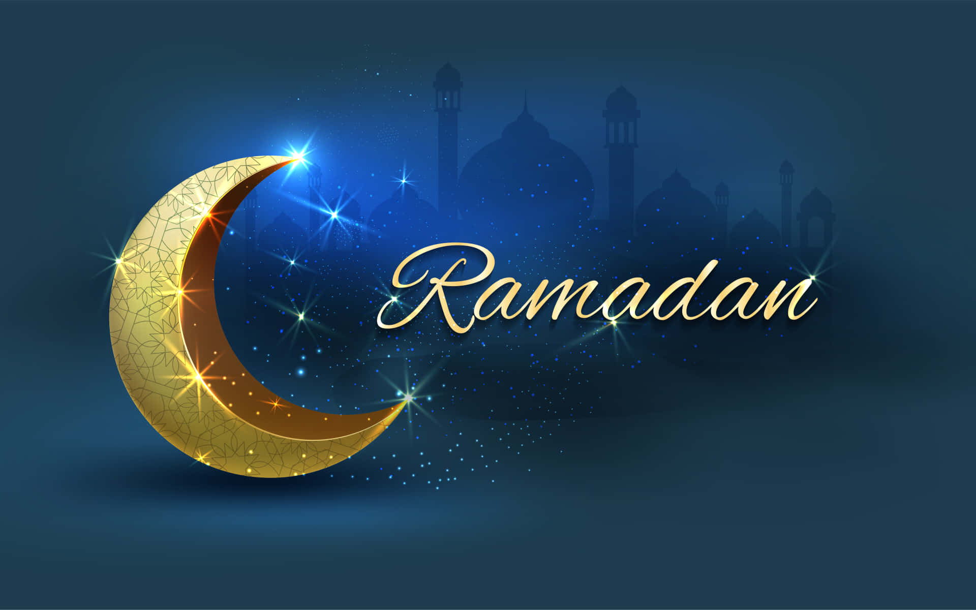 Ichwünsche Dir Einen Gesegneten Und Fröhlichen Ramadan!