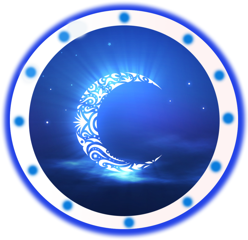 Ramadan Crescent Moon Graphic PNG
