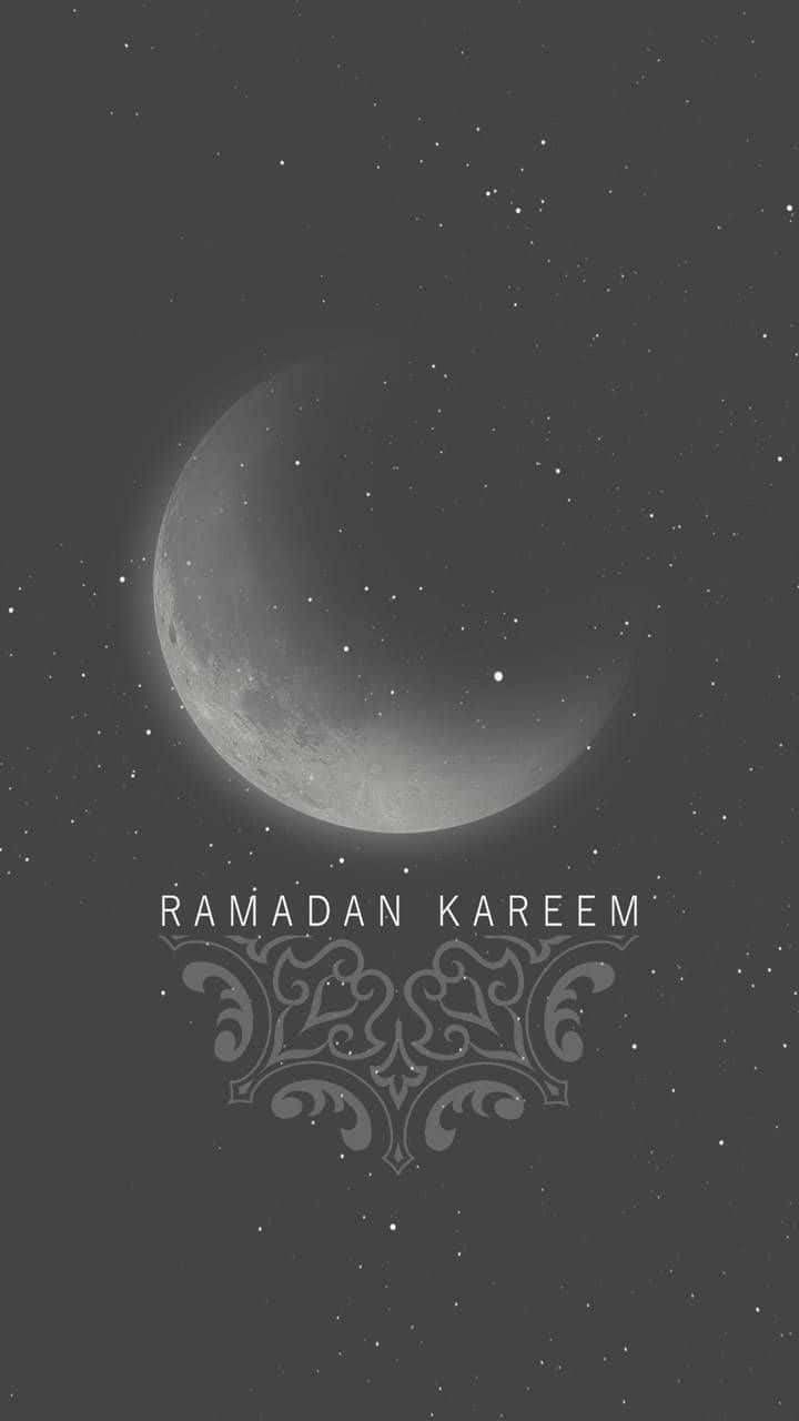 Ramadan Crescent Moonand Stars Wallpaper