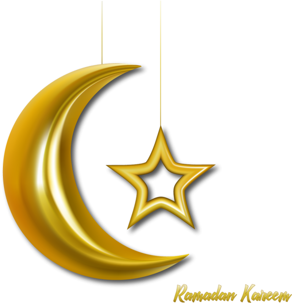 Ramadan Kareem Crescentand Star PNG