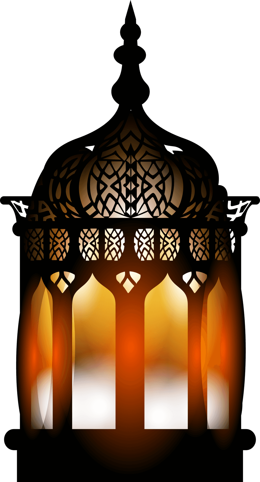 Ramadan Lantern Illustration PNG