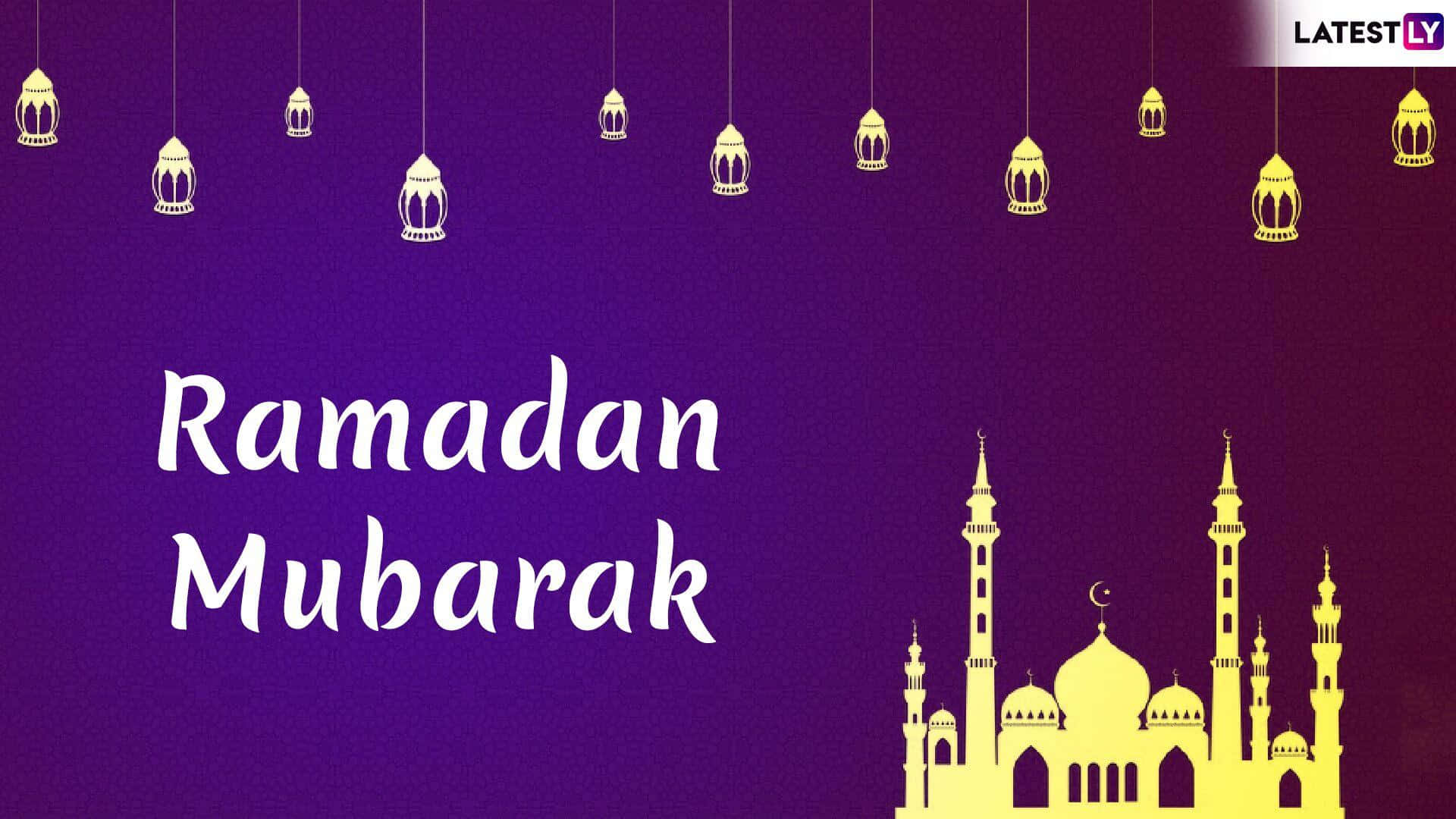 Ramadanmubarak-hintergrund