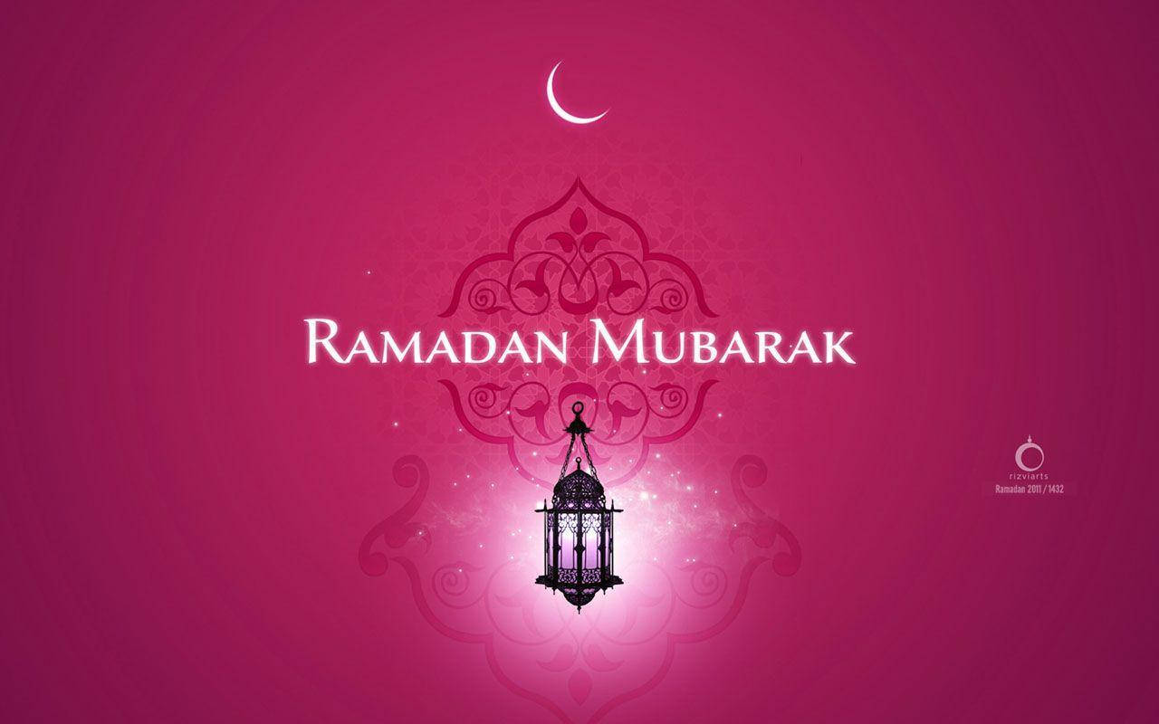 Lampada Ramadan Mubarak Sfondo