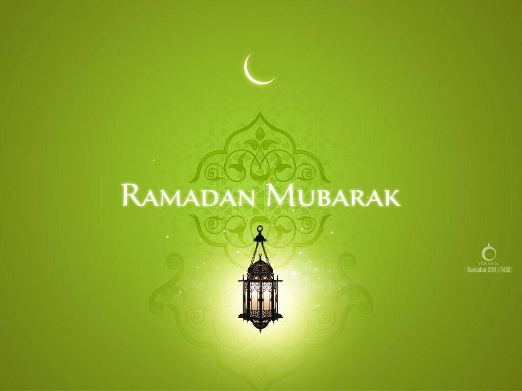 Ramadanmubarak-ljusstake. Wallpaper