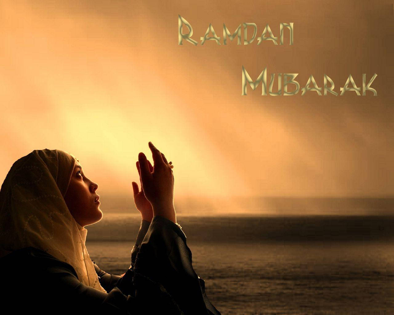 Ramadánmubarak Adorador. Fondo de pantalla