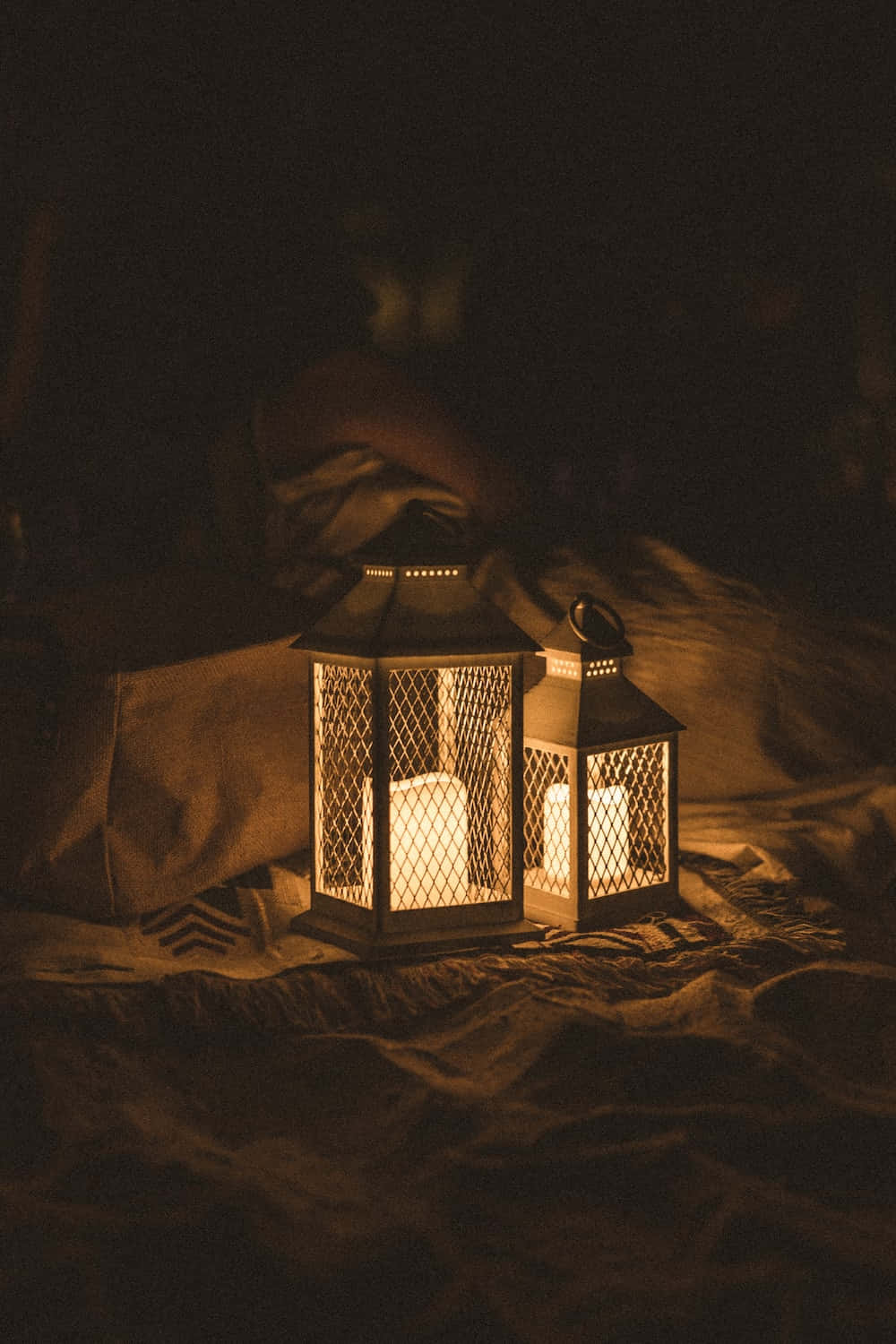 Imagemestética De Lanterna Do Ramadã
