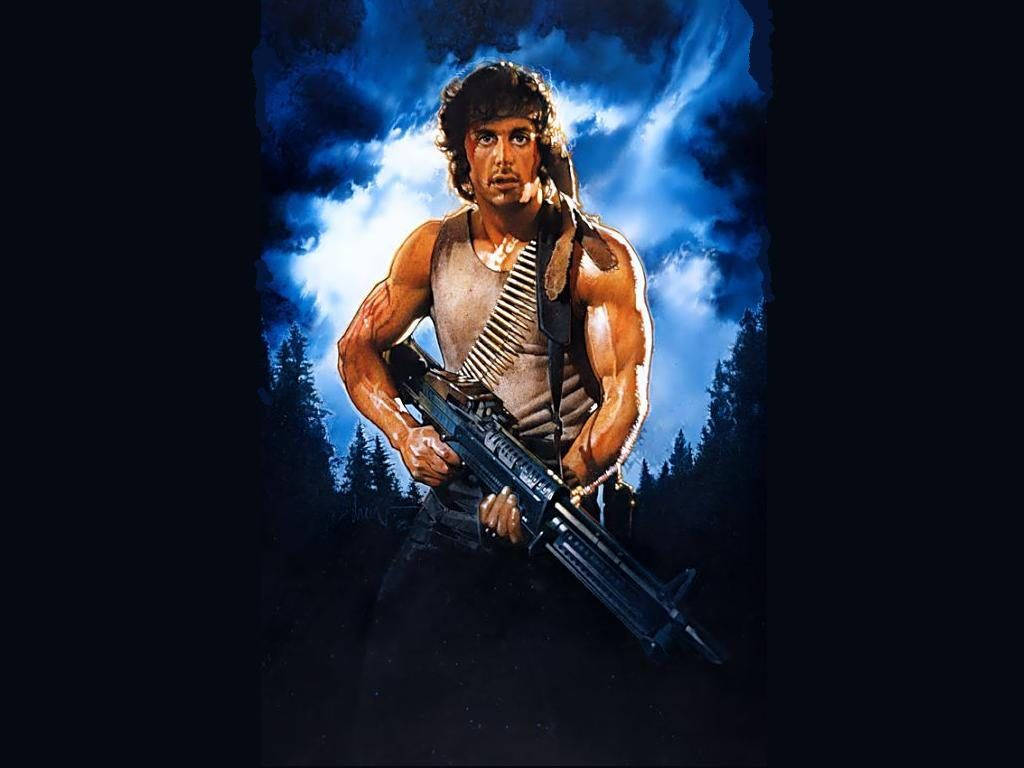 Rambo First Blood Art Wallpaper