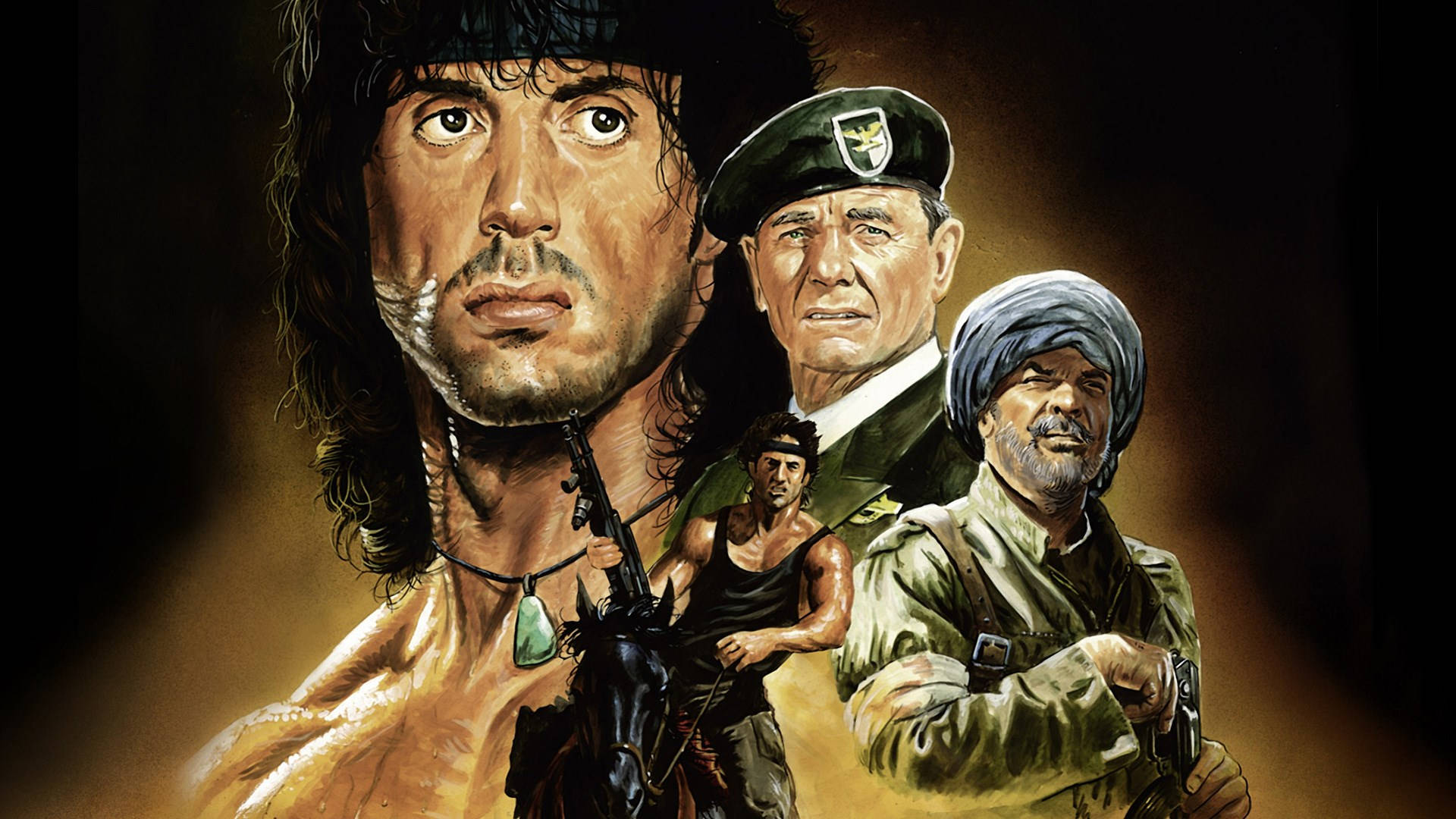 Rambo Iii Main Cast Wallpaper