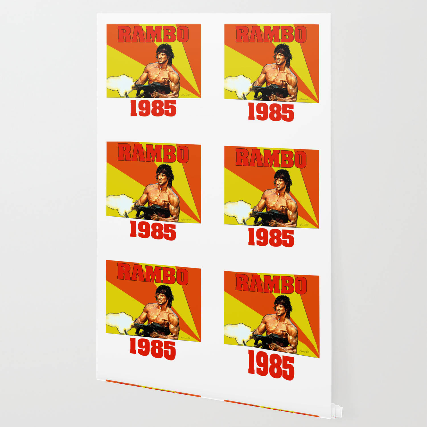 Rambo Six-panel Poster Wallpaper