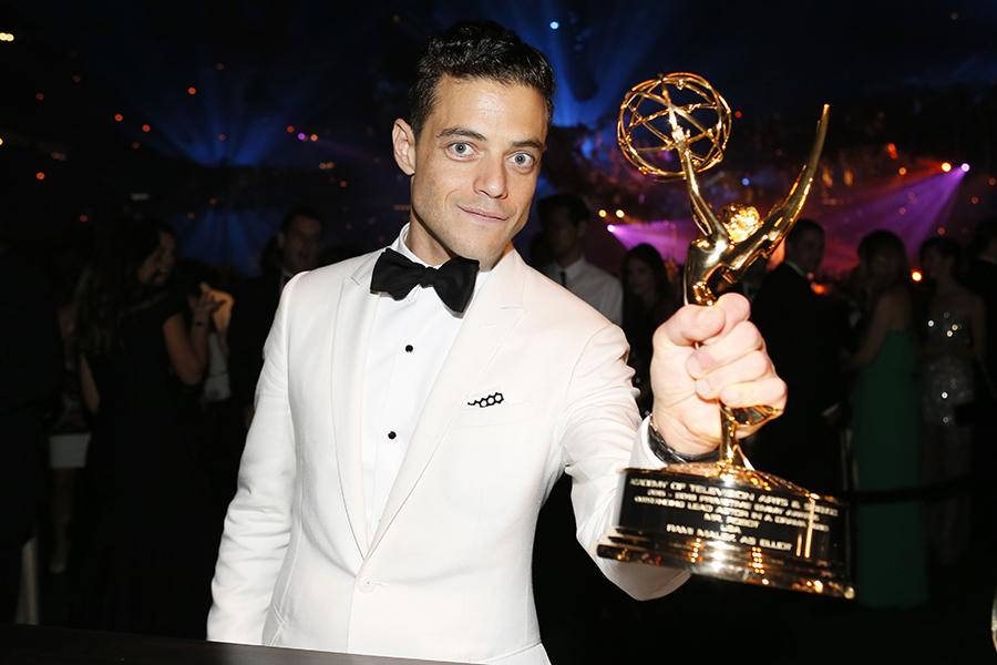 Rami Malek At The Emmy Awards