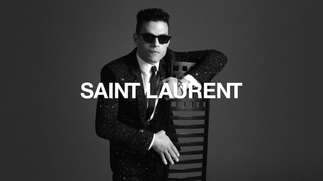 Rami Malek For Saint Laurent