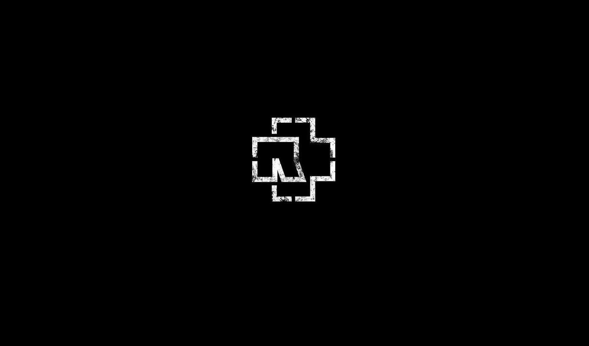 Logo Rammstein Dengan Latar Belakang Hitam Wallpaper