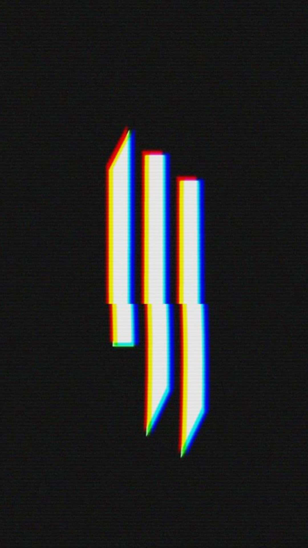 Logo Rammstein Seni Glitch Wallpaper