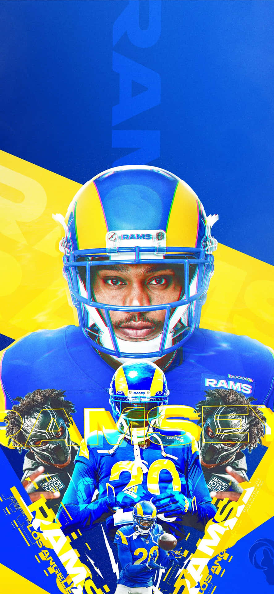 Stand Out From The Crowd With A Rams Iphone Wallpaper