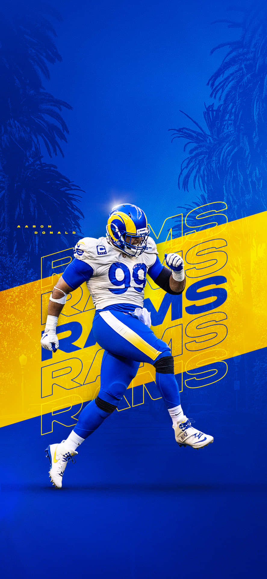 Upgrade to the new and improved Rams Phone Wallpaper