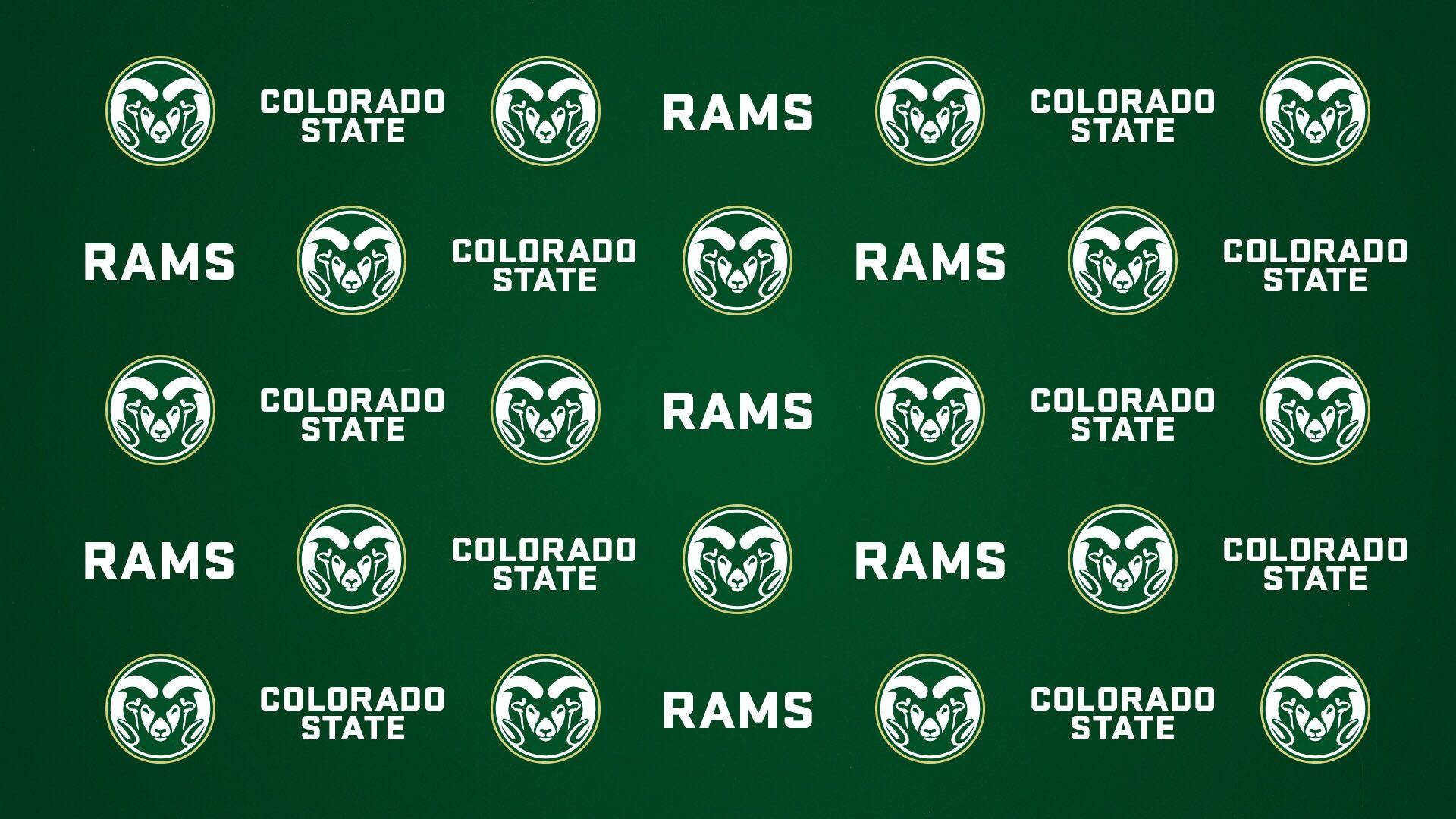 Logode Los Rams De La Universidad Estatal De Colorado Fondo de pantalla