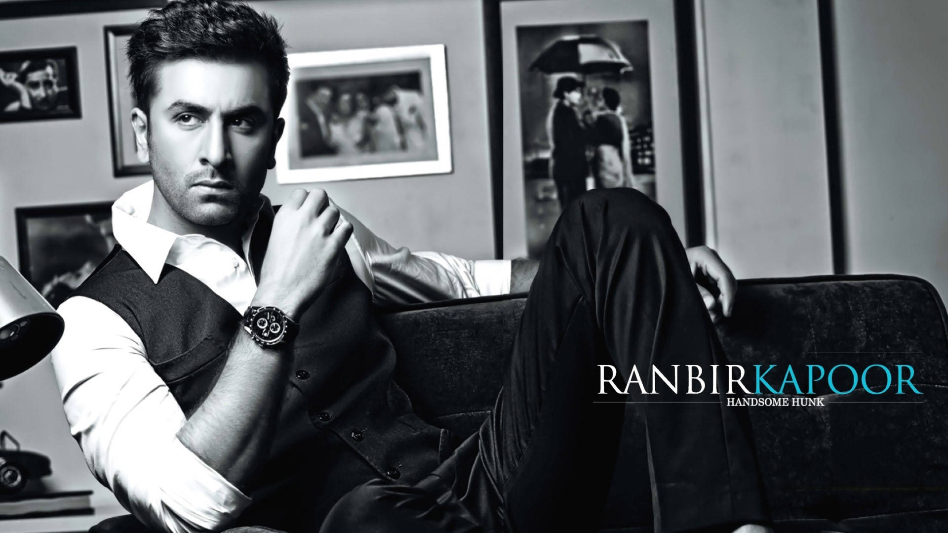 Ranbir Kapoor Handsome Hunk Wallpaper