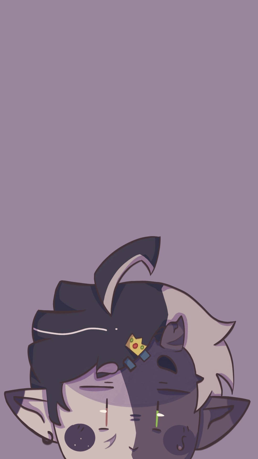 Ranboo In Gray And Black Wallpaper