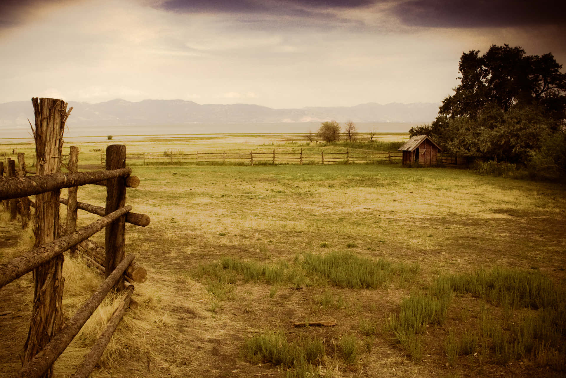 Download Enjoy the scenic views of a picturesque ranch Wallpaper   Wallpaperscom