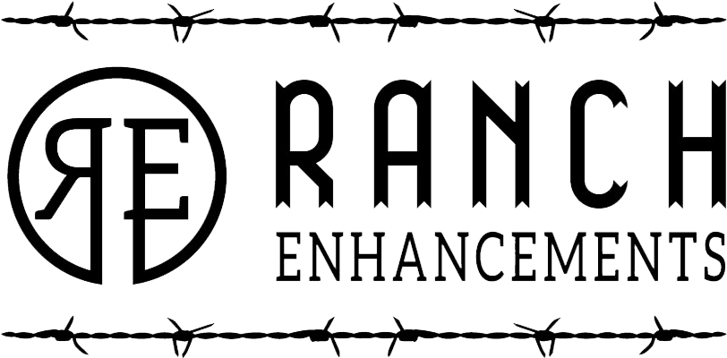 Ranch Enhancements Barbwire Logo PNG