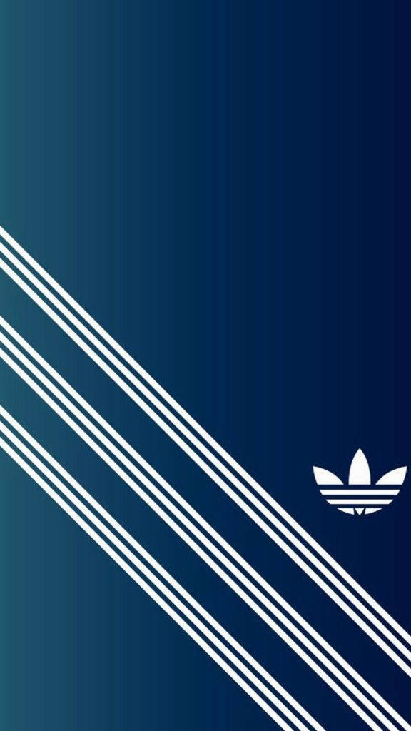 Ränder Och Logotyp Av Adidas Iphone Wallpaper