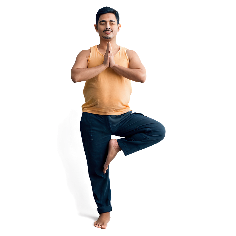 Random Person Doing Yoga Pose Png Uja72 PNG