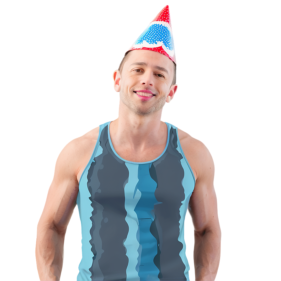 Random Person In Party Hat Png Hom PNG