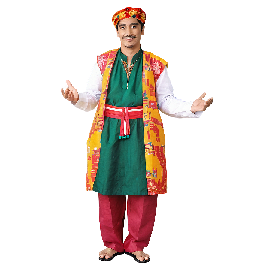 Random Person In Traditional Costume Png Fbl85 PNG