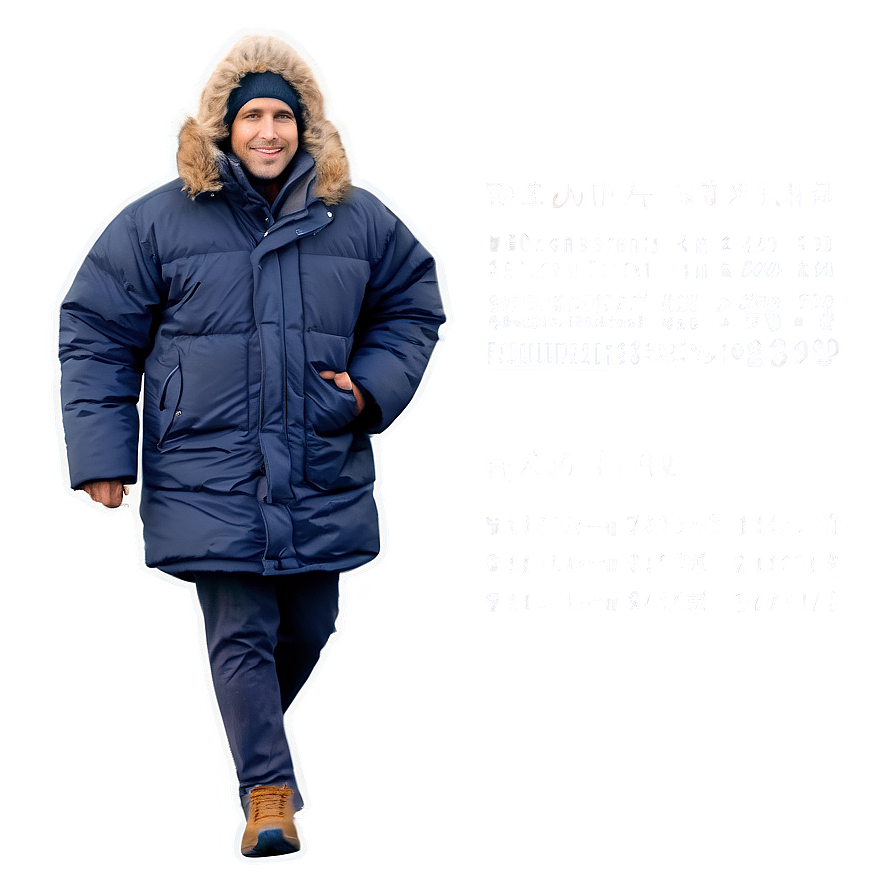 Random Person In Winter Coat Png 90 PNG