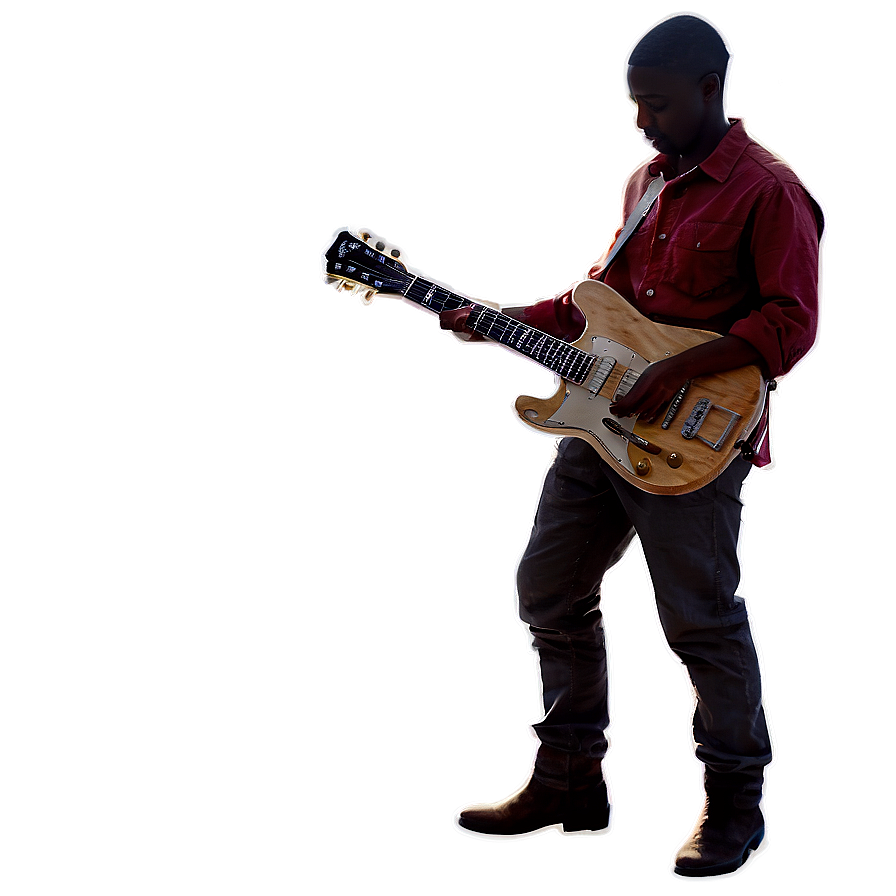 Random Person Playing Guitar Png Lhi PNG