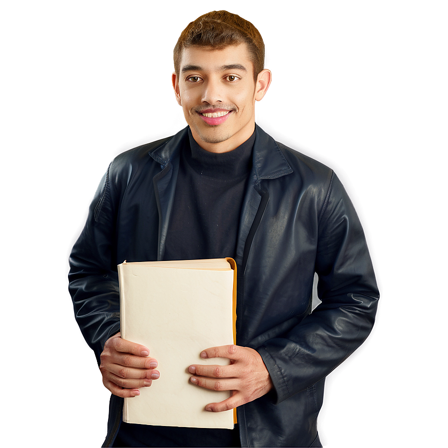 Random Person With Book Png 06252024 PNG