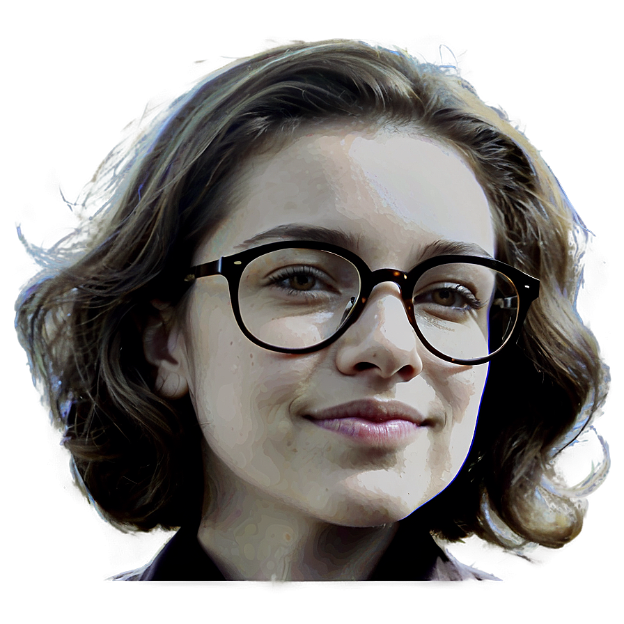 Random Person With Glasses Png Cpn PNG