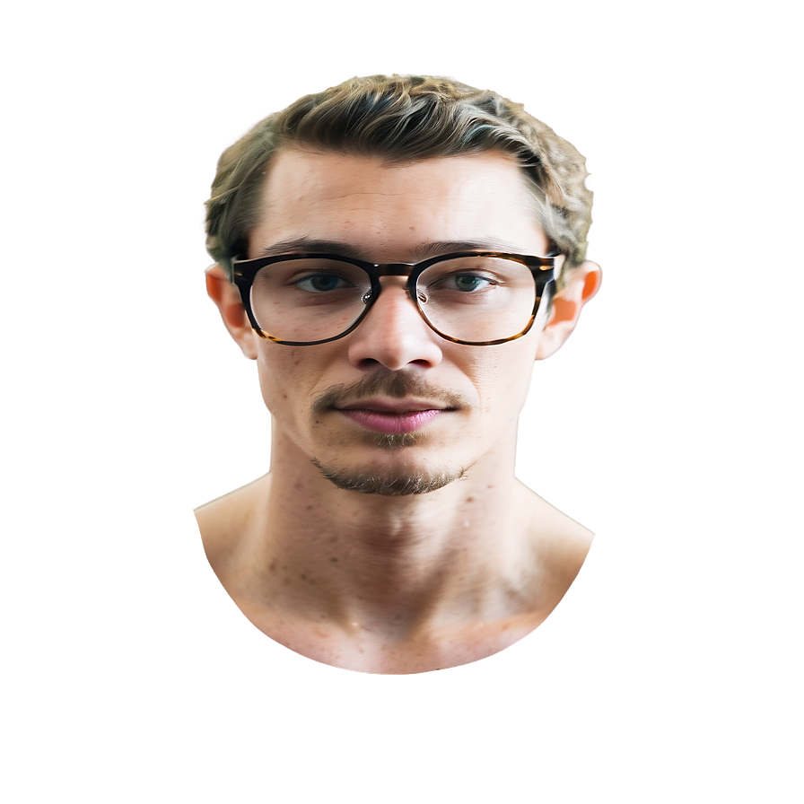 Random Person With Glasses Png Ieb91 PNG