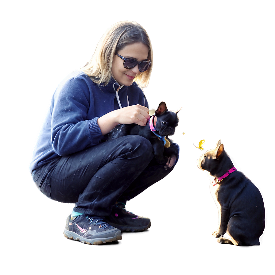 Random Person With Pets Png 81 PNG