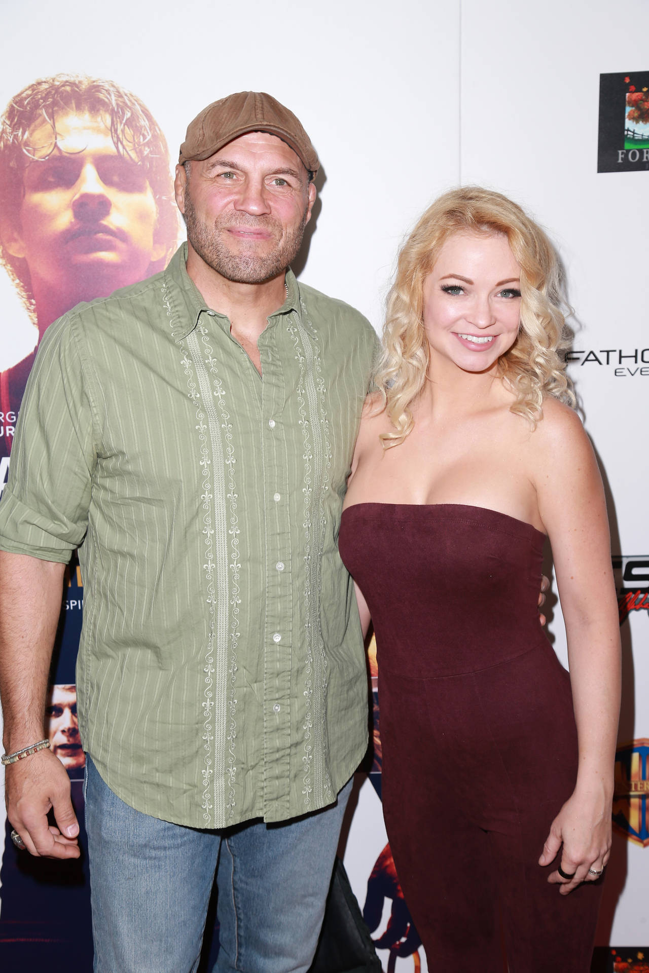 Randy Couture And Mindy Robinson Wallpaper