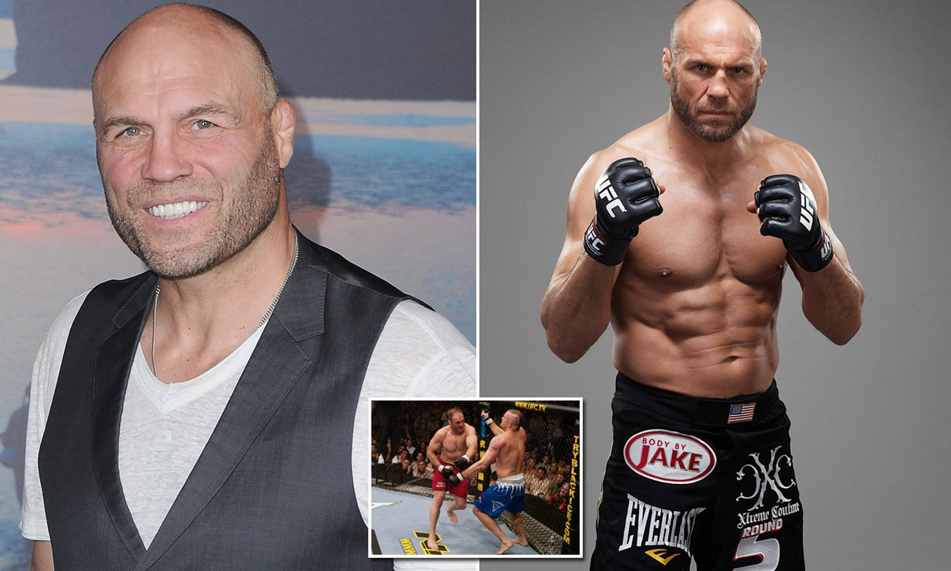 Randy Couture Collage Wallpaper