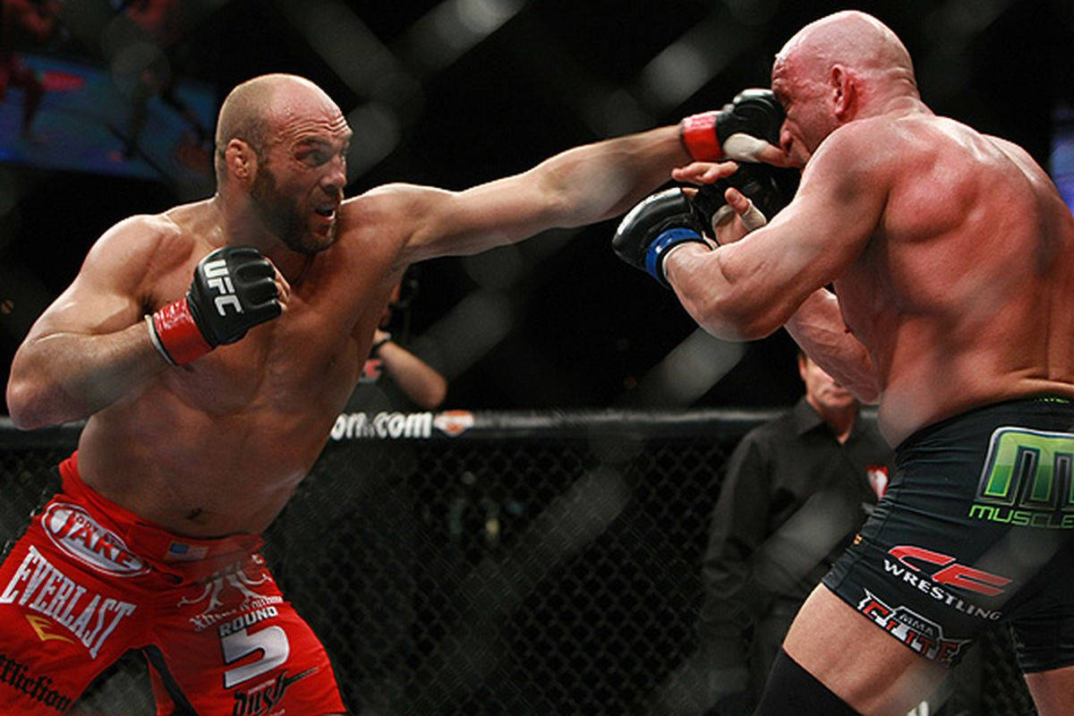 Randy Couture Face Punch Wallpaper