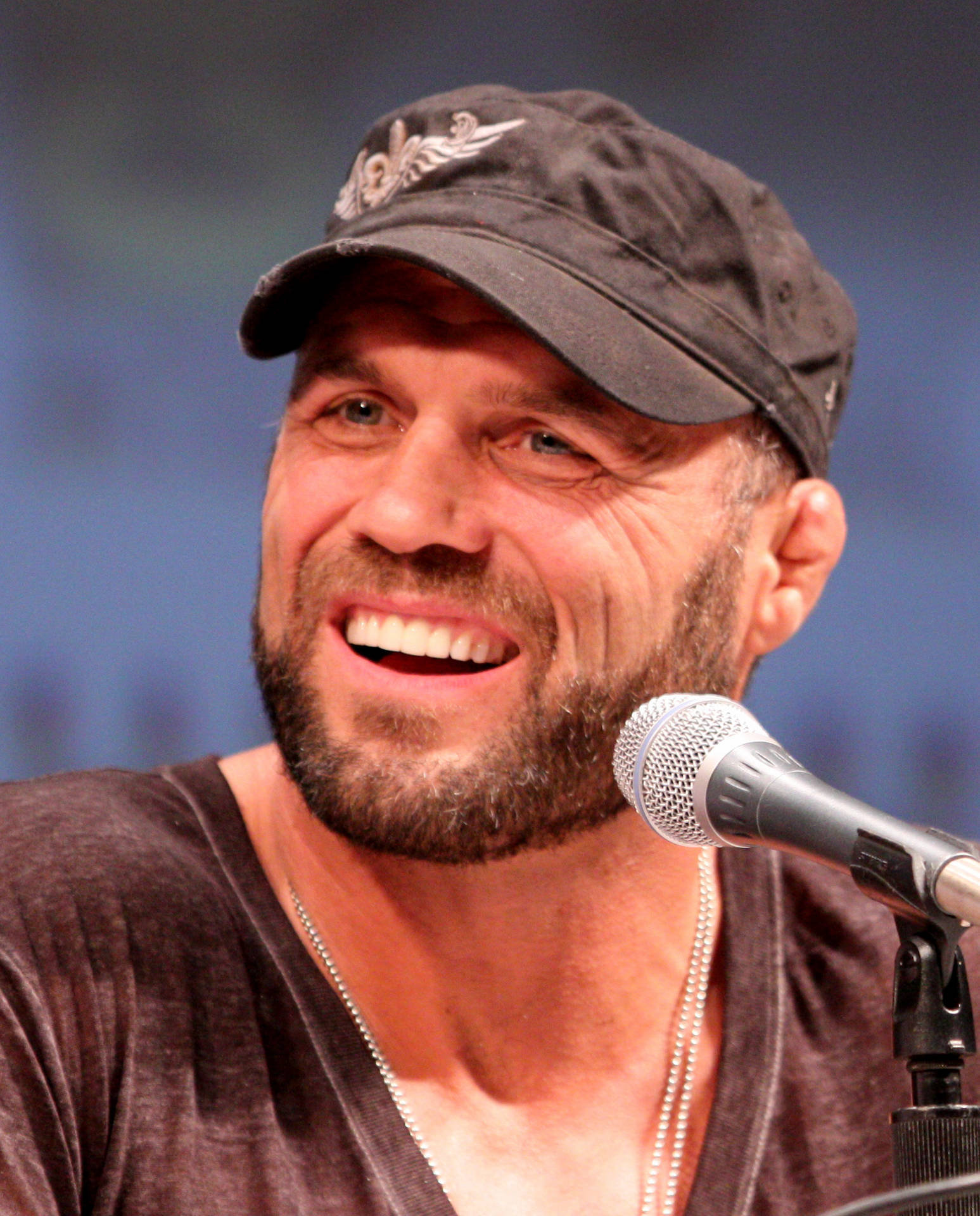 Randy Couture Grinning Wallpaper
