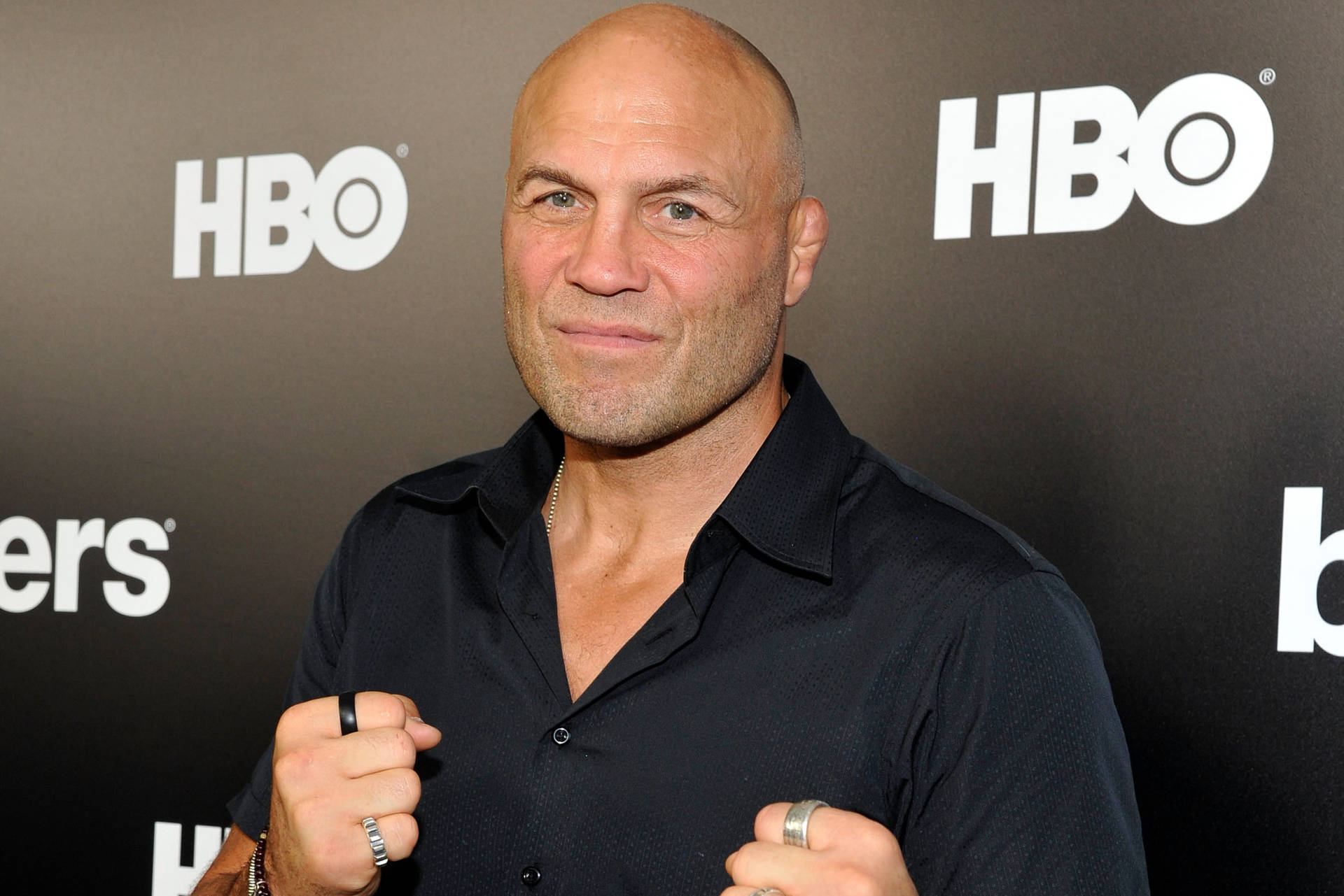 Randy Couture With Hbo Wallpaper