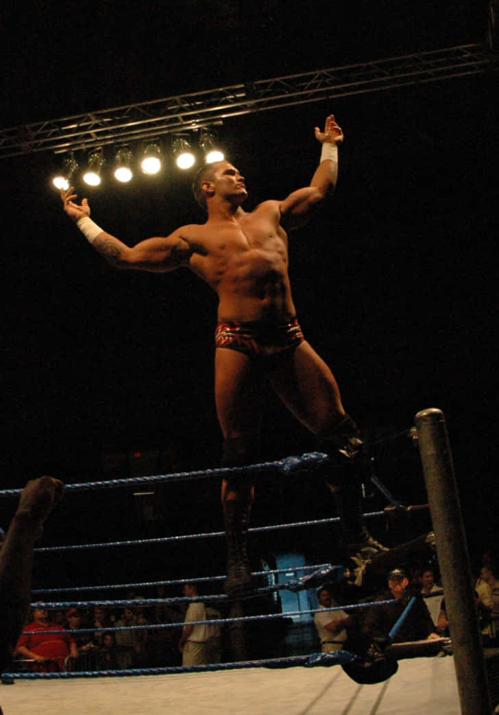 Luchadorde La Wwe Randy Orton Fondo de pantalla