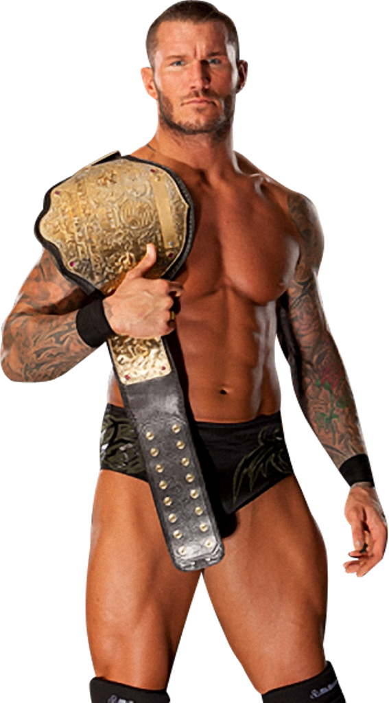 Randy Orton Champion Belt Pose PNG