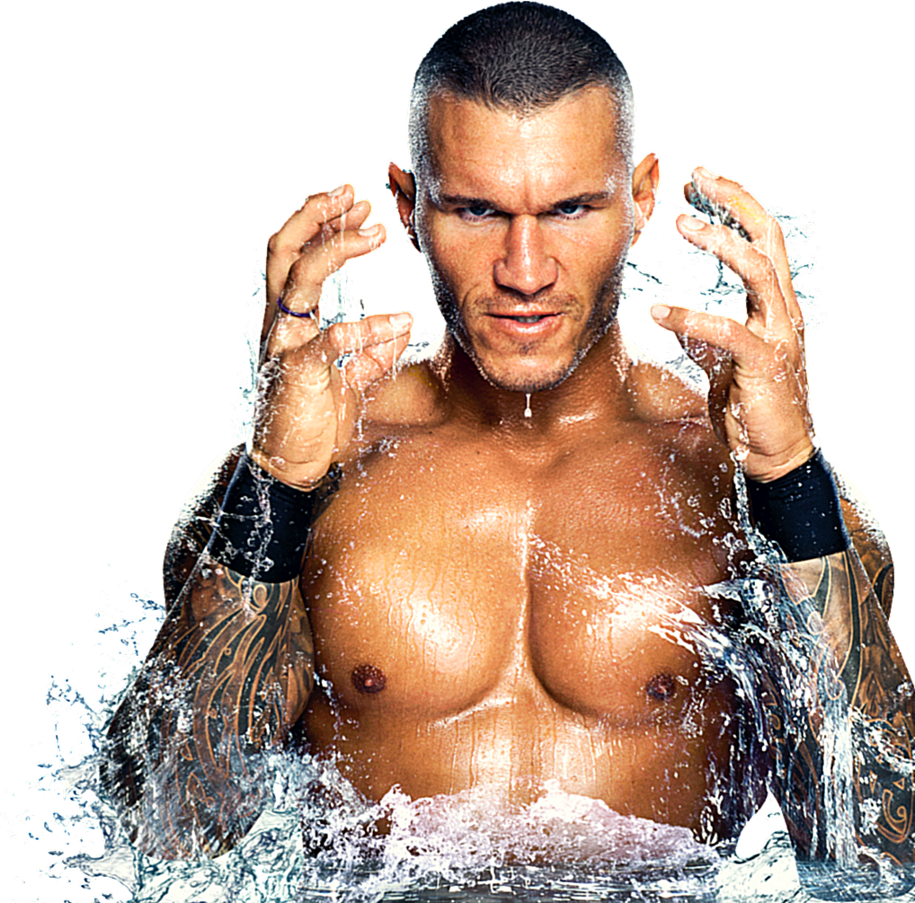 Randy Orton Water Splash Pose PNG