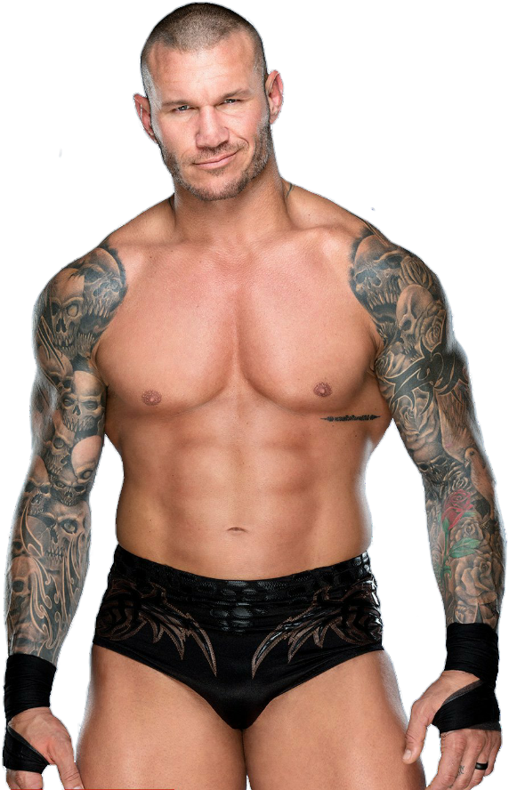 Randy Orton Wrestler Pose PNG