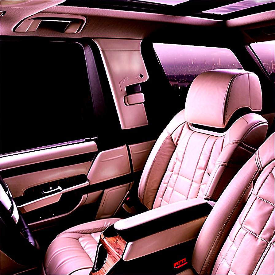 Range Rover Interior High-end Png 06252024 PNG