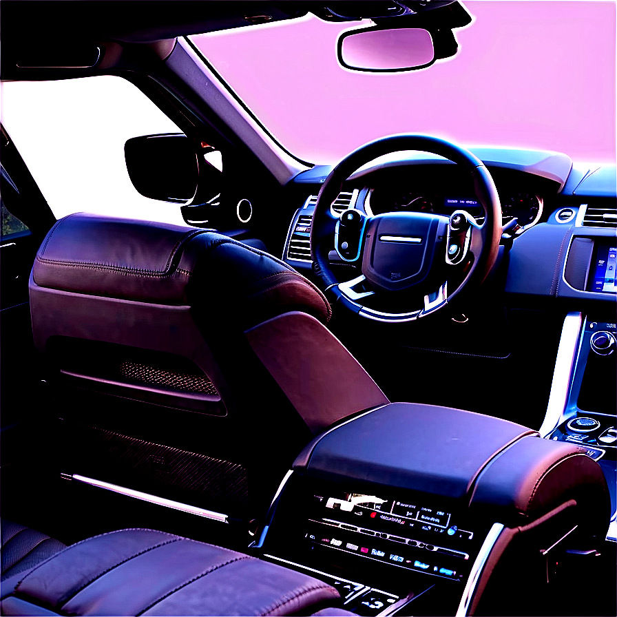 Range Rover Interior High-end Png 7 PNG