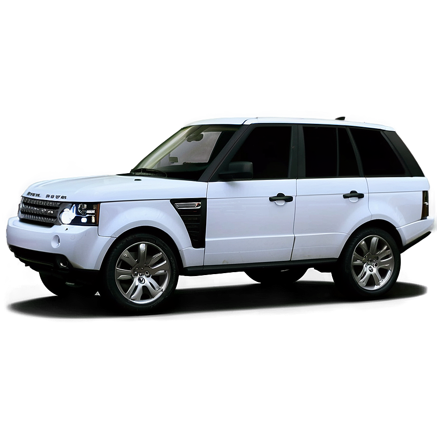 Range Rover White Pure Png Qih PNG