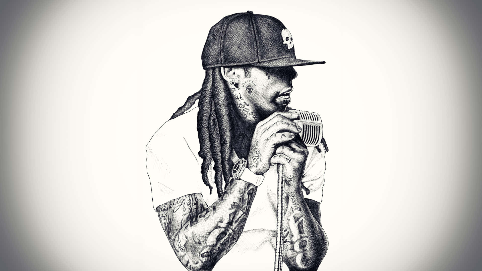Artwork Lil Wayne Rap Background